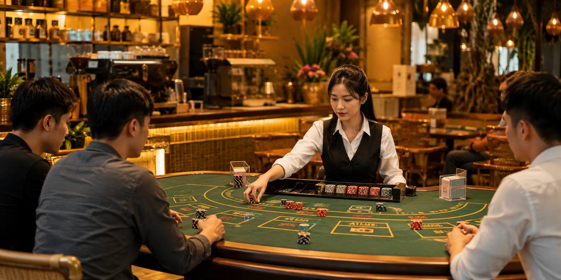 x669 Blackjack Bàn Mở